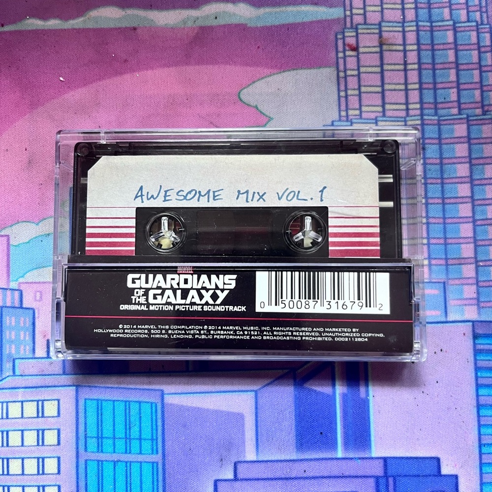 Gardens of the galaxy cassette tape